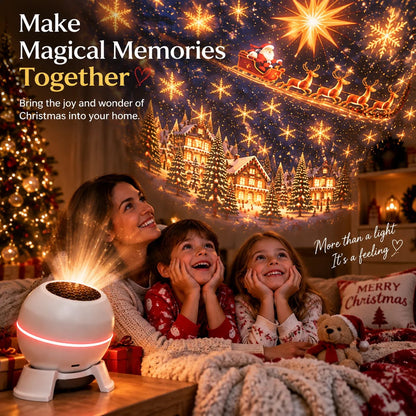 🎅 40% OFF SALE 🔥 Christmas Projection Night Light – Turn Any Room Into a Magical Winter Wonderland!