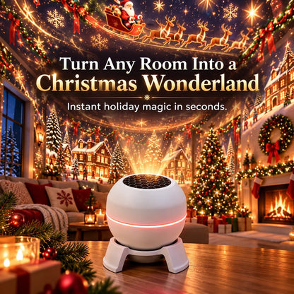 🎅 40% OFF SALE 🔥 Christmas Projection Night Light – Turn Any Room Into a Magical Winter Wonderland!